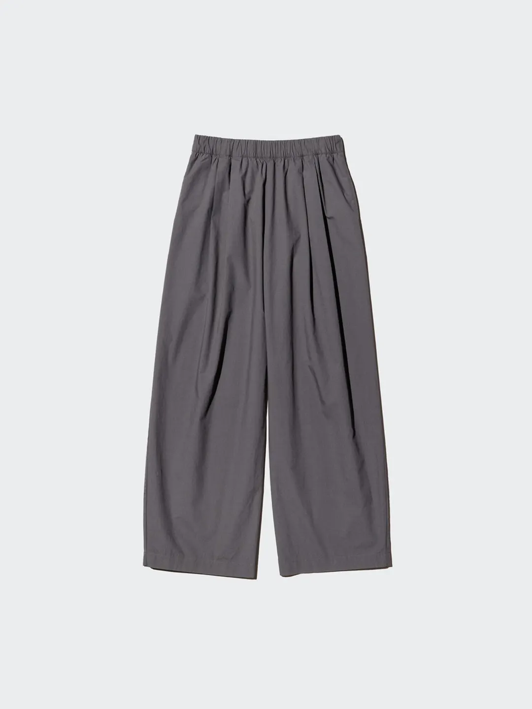 Брюки удлиненные свободного комфортного кроя из хлопка, Uniqlo