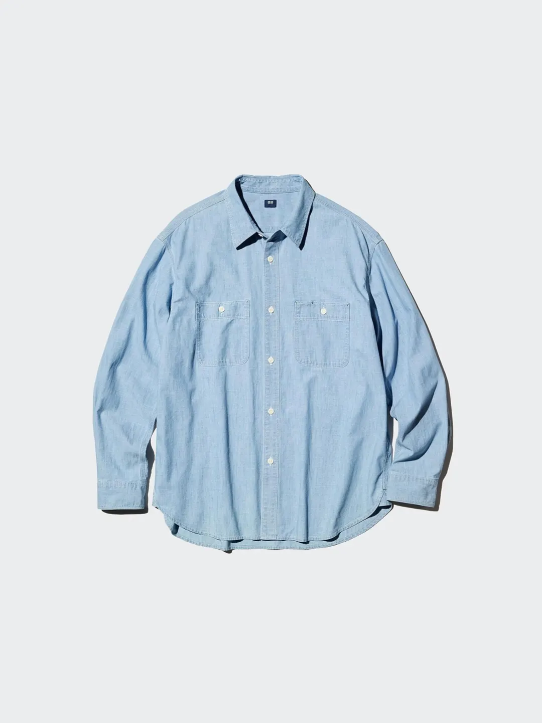 Рубашка повседневная свободного кроя, Uniqlo