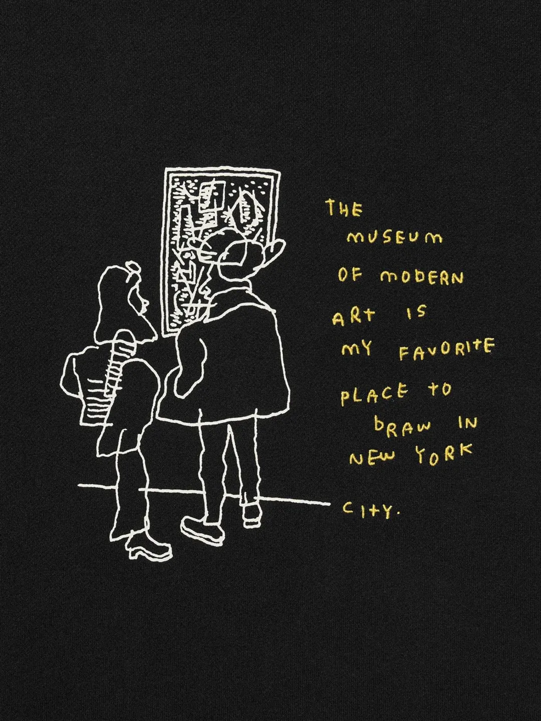 Свитшот UT Jason Polan с длинными рукавами, Uniqlo