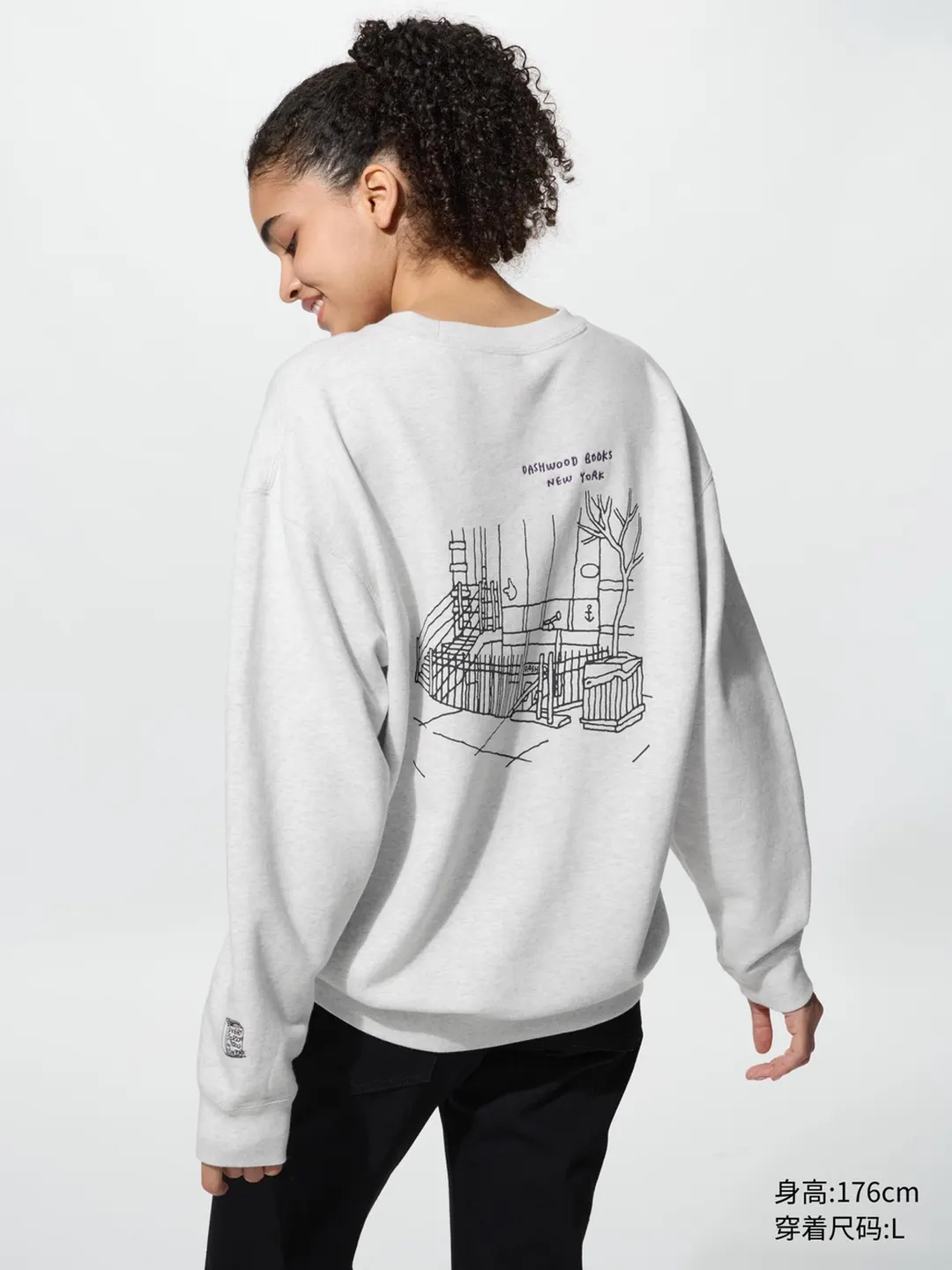 Свитшот UT Jason Polan с длинными рукавами, Uniqlo