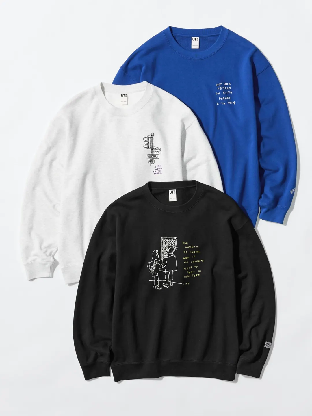 Свитшот UT Jason Polan с длинными рукавами, Uniqlo