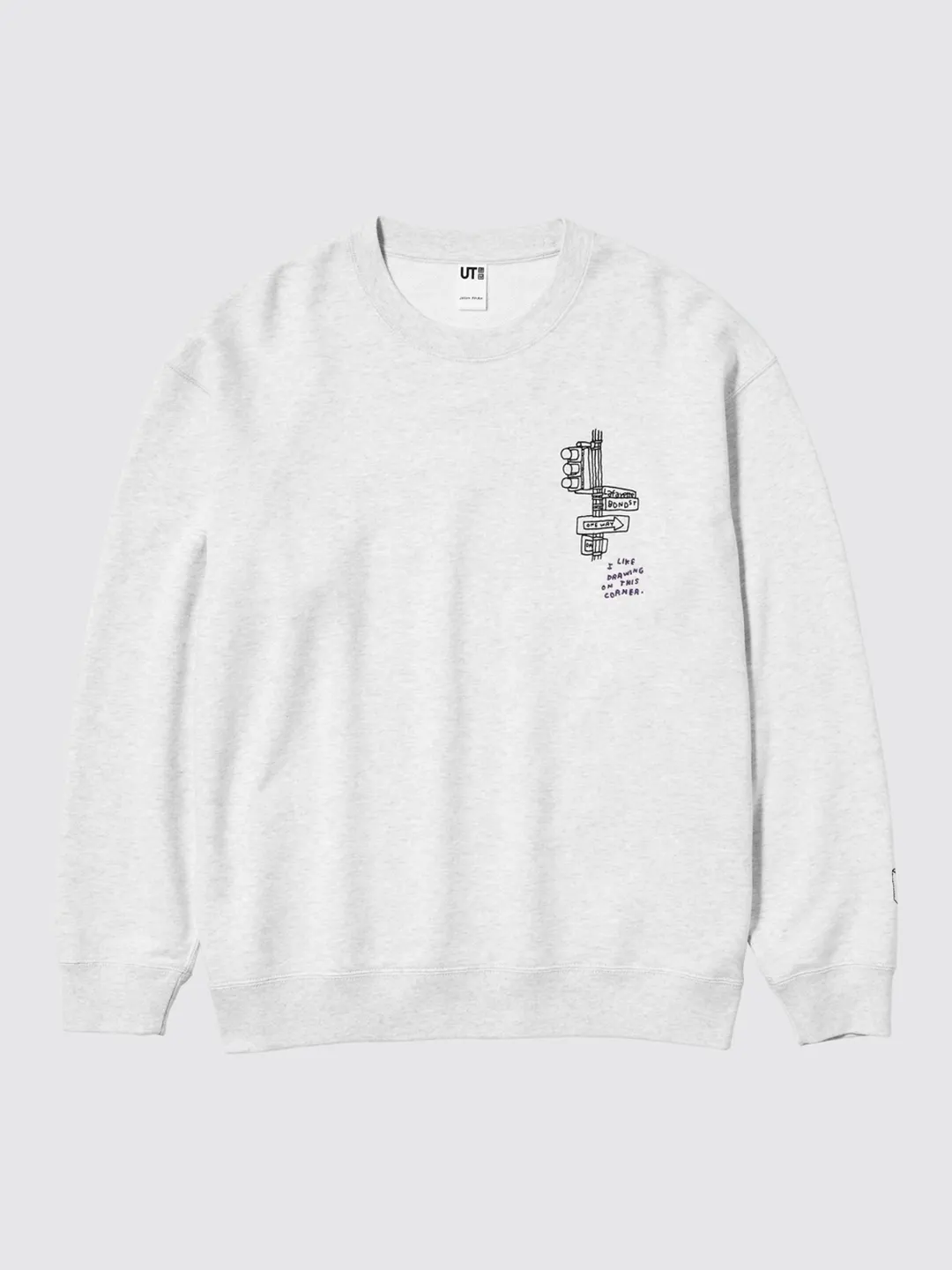 Свитшот UT Jason Polan с длинными рукавами, Uniqlo