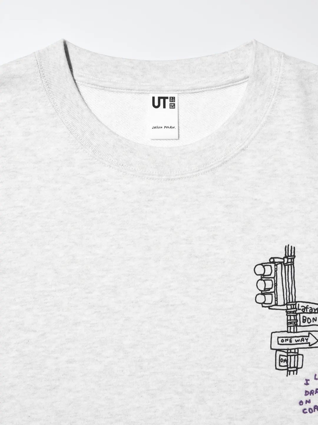 Свитшот UT Jason Polan с длинными рукавами, Uniqlo