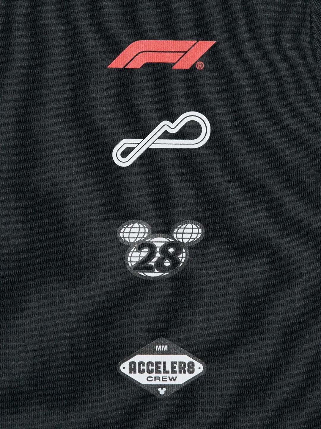 Футболка с принтом UT Disney x F1®, Uniqlo