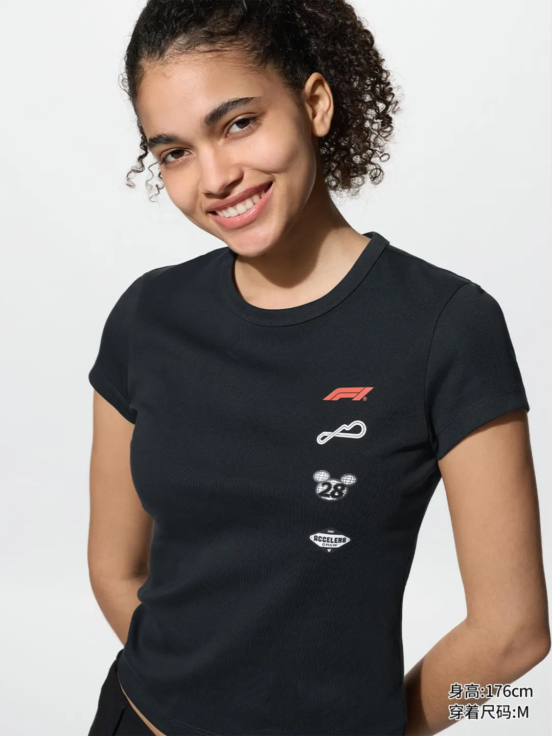 Футболка с принтом UT Disney x F1®, Uniqlo