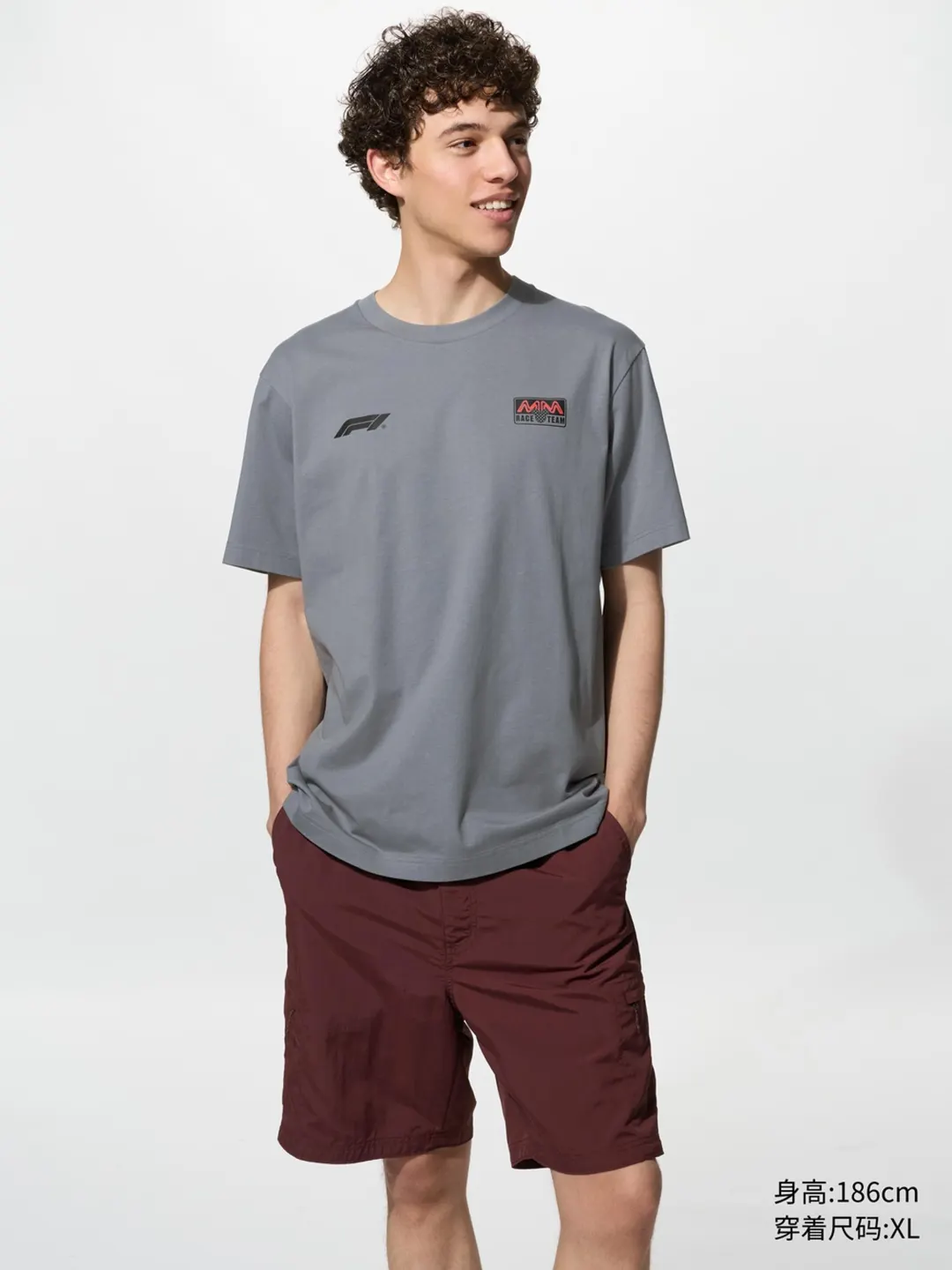 Футболка с принтом UT Disney x F1®, Uniqlo