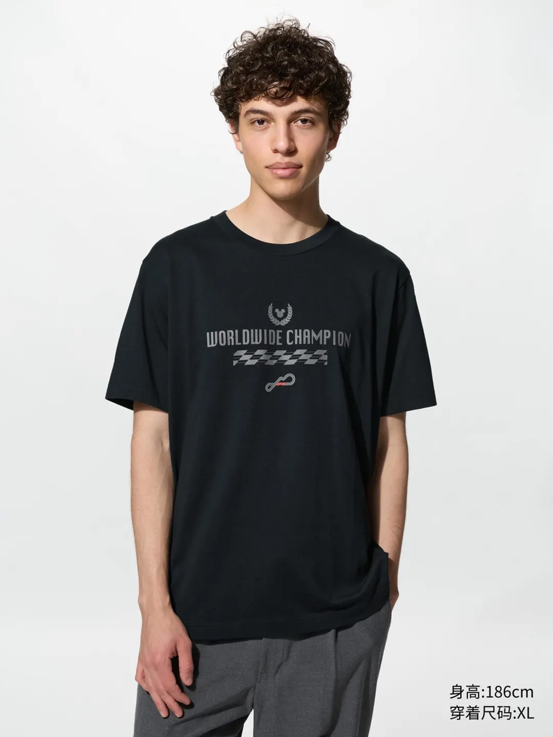 Футболка с принтом UT Disney x F1®, Uniqlo