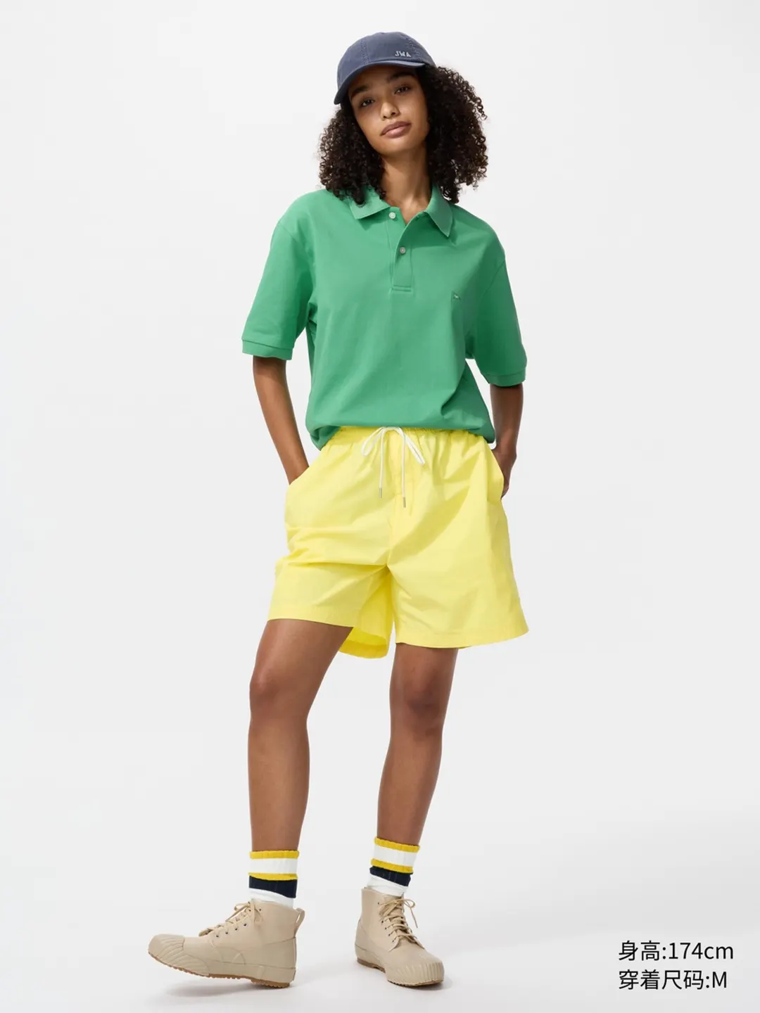 Поло быстросохнущее с коротким рукавом, Uniqlo