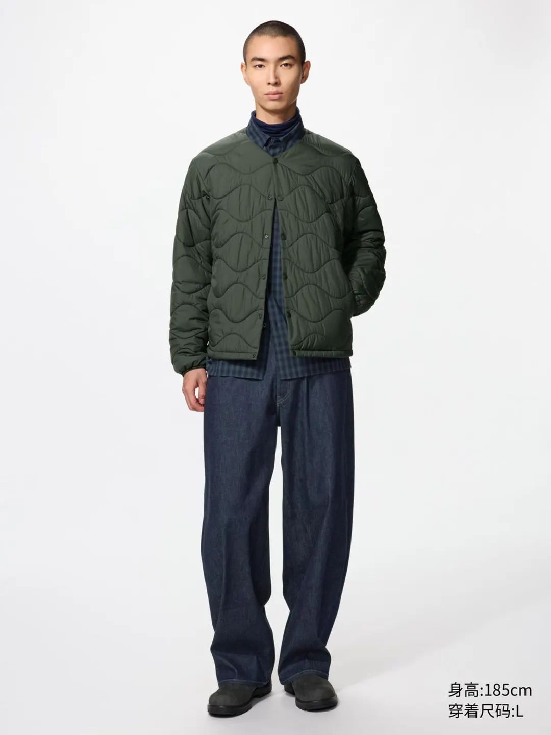 Куртка компактная PUFFTECH с дугообразной стежкой, Uniqlo