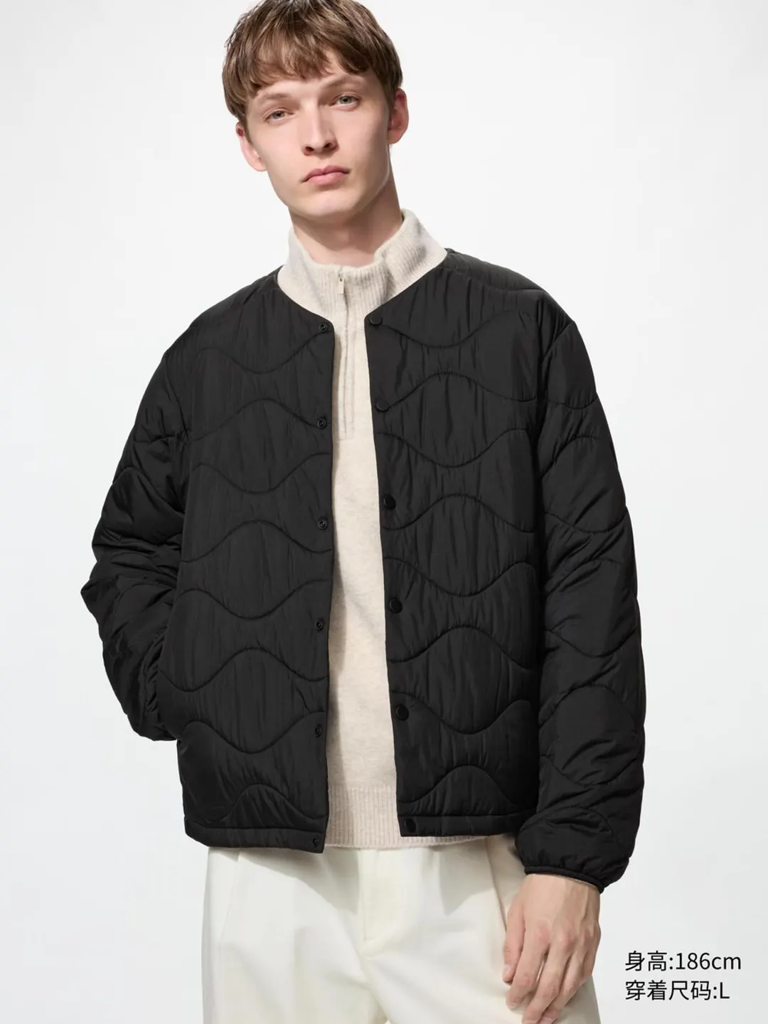 Куртка компактная PUFFTECH с дугообразной стежкой, Uniqlo