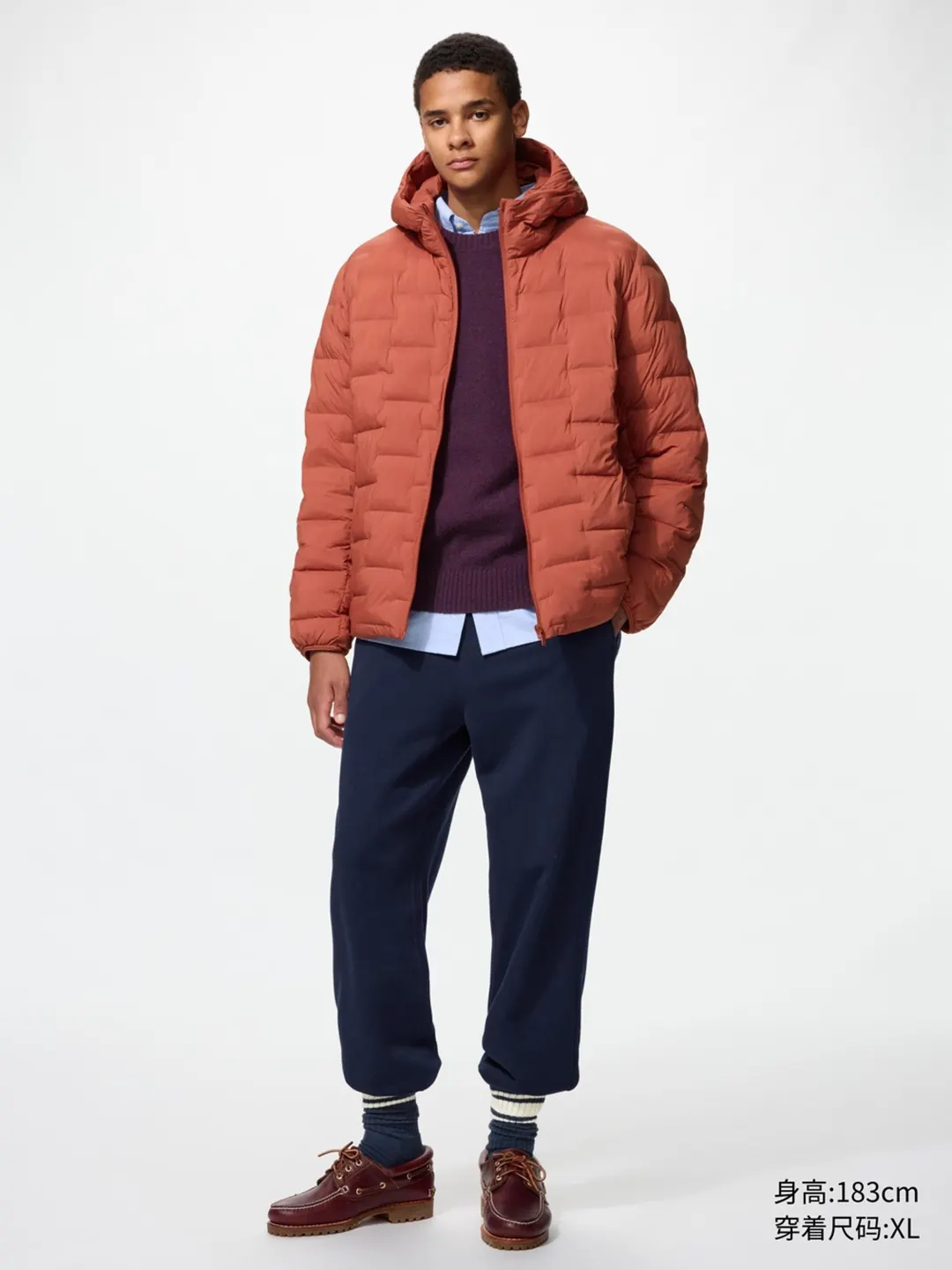 Куртка с капюшоном и воздушным утеплителем PUFFTECH, Uniqlo
