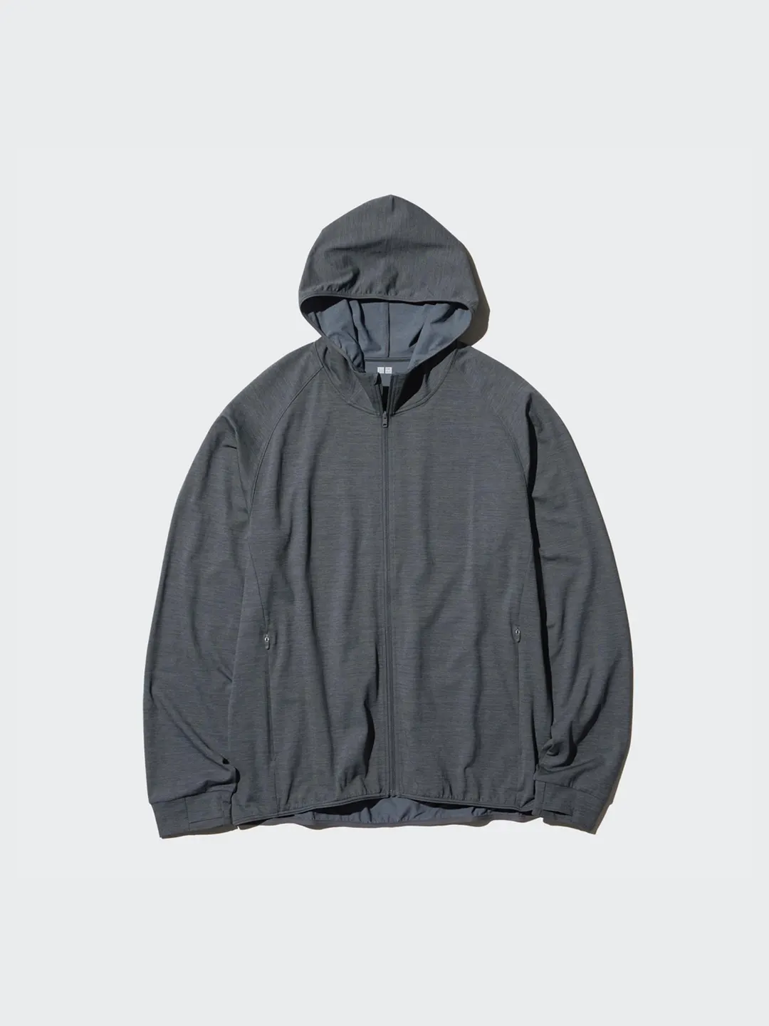 Худи на молнии DRY-EX с защитой от солнца, Uniqlo