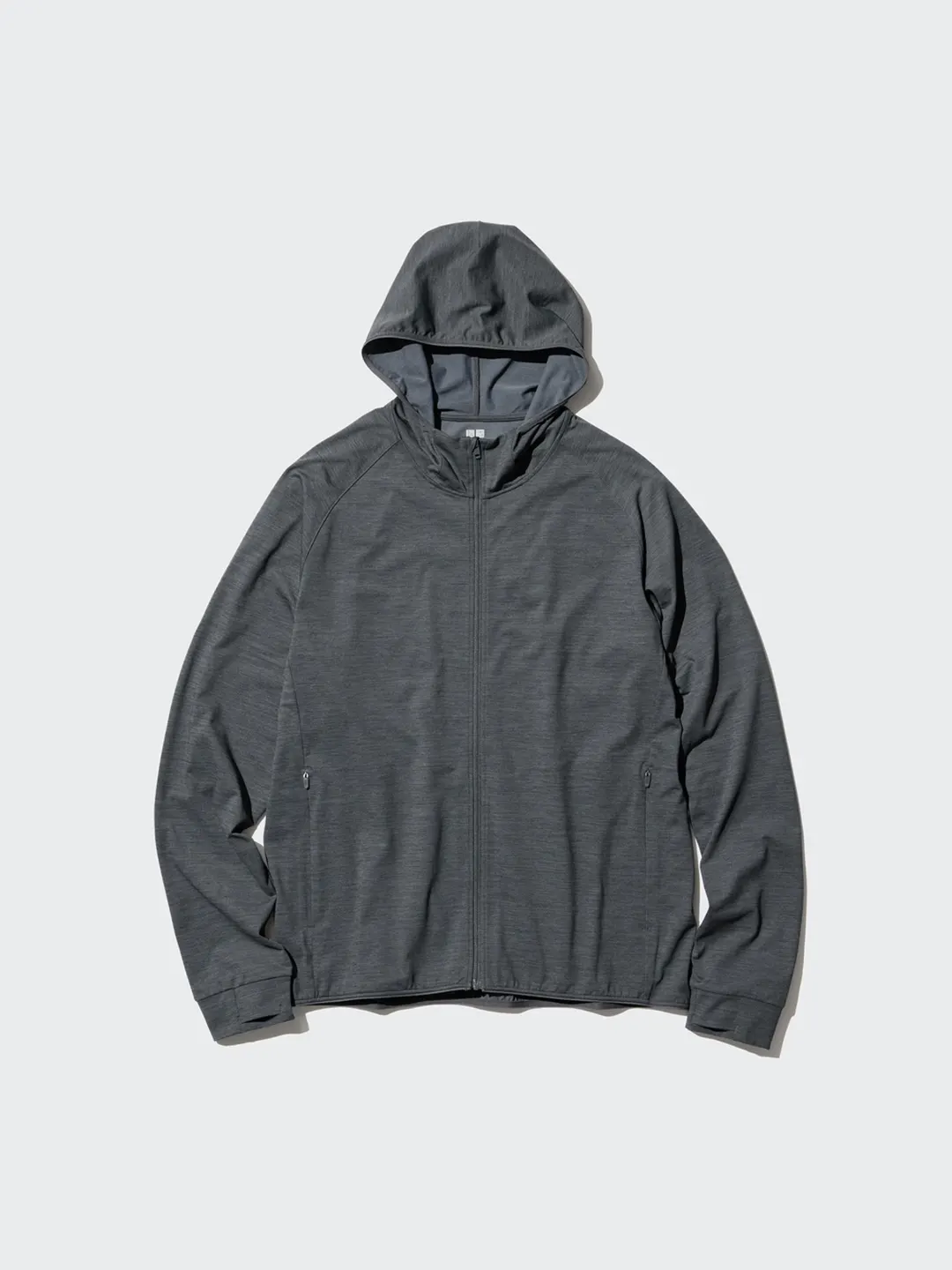 Худи на молнии DRY-EX с защитой от солнца, Uniqlo