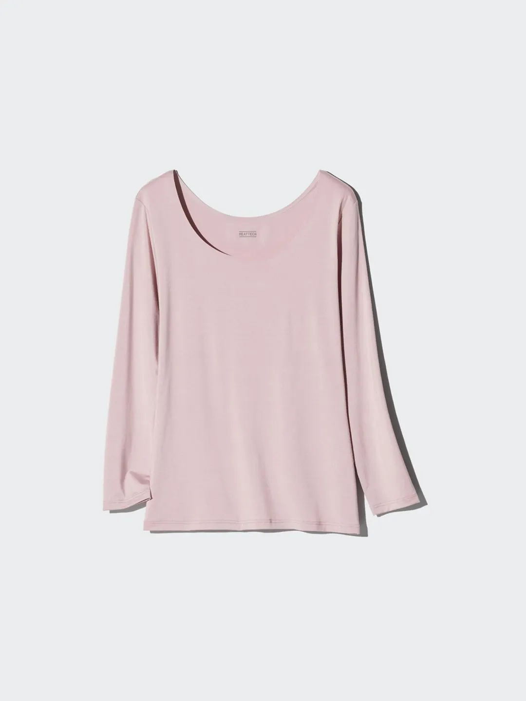 Футболка HEATTECH с U-образным вырезом и рукавами 7/8, Uniqlo