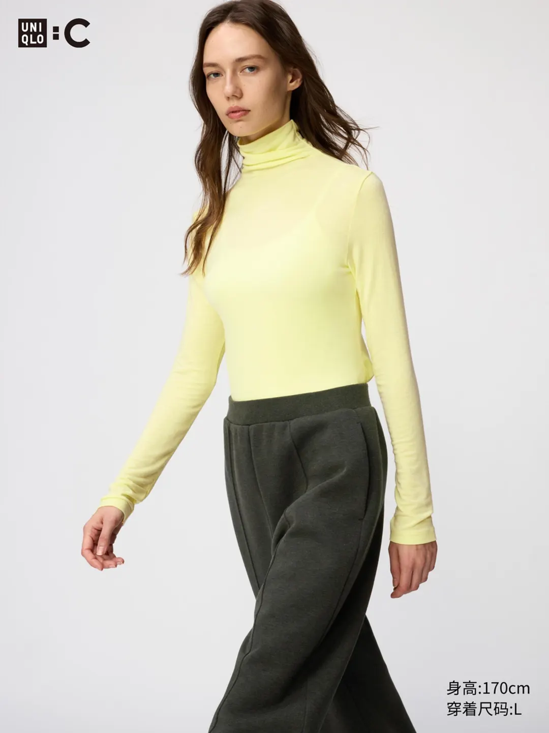 Водолазка HEATTECH с 9% кашемира, Uniqlo