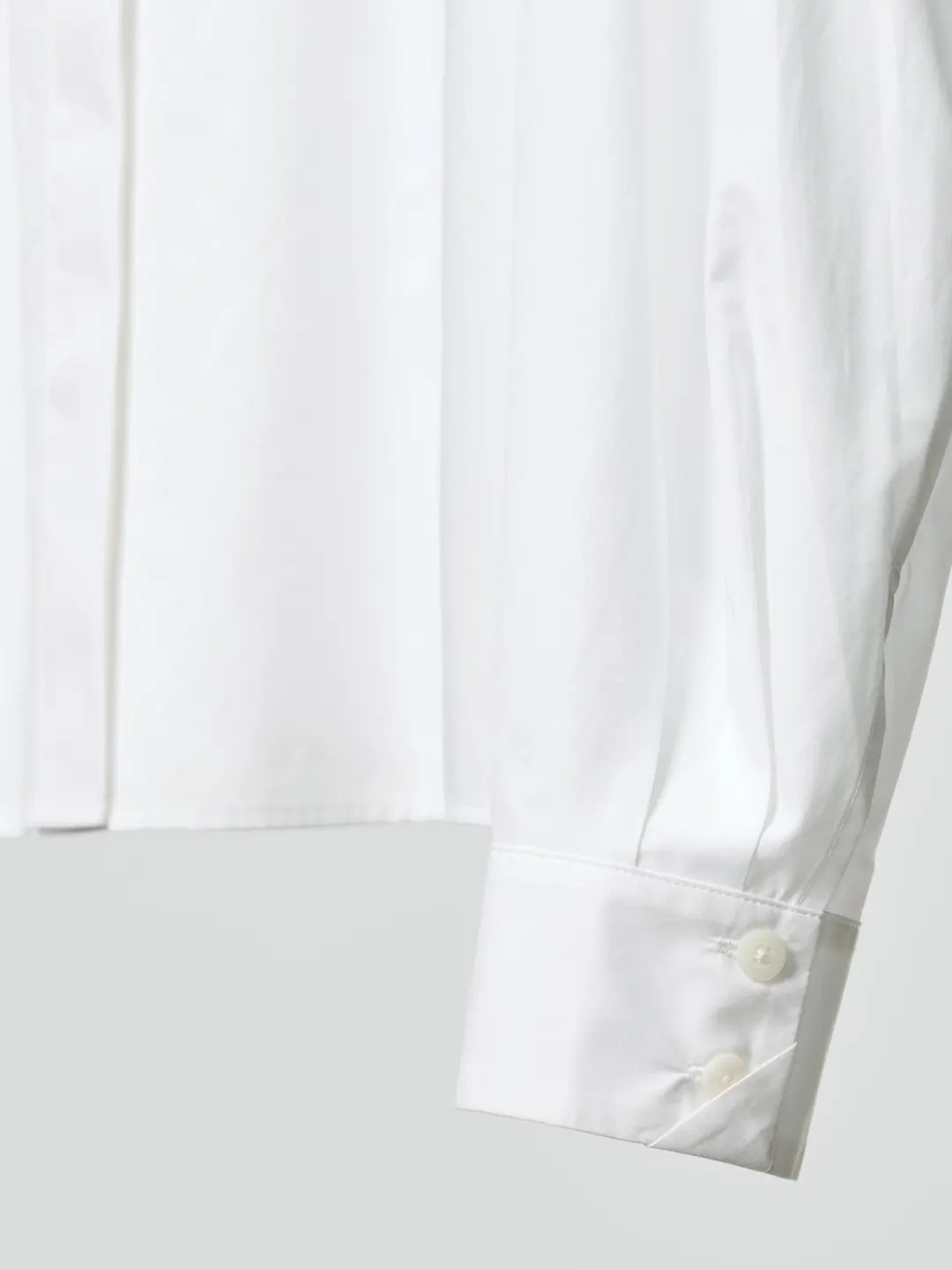 Рубашка из хлопка со воротником-стойкой, Uniqlo