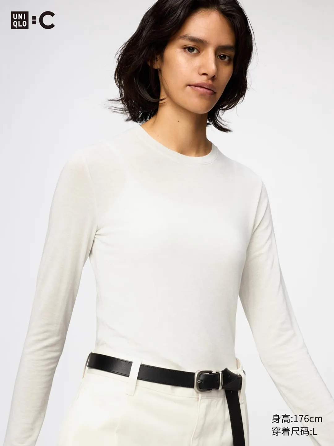 Лонгслив HEATTECH с 9% кашемира, Uniqlo