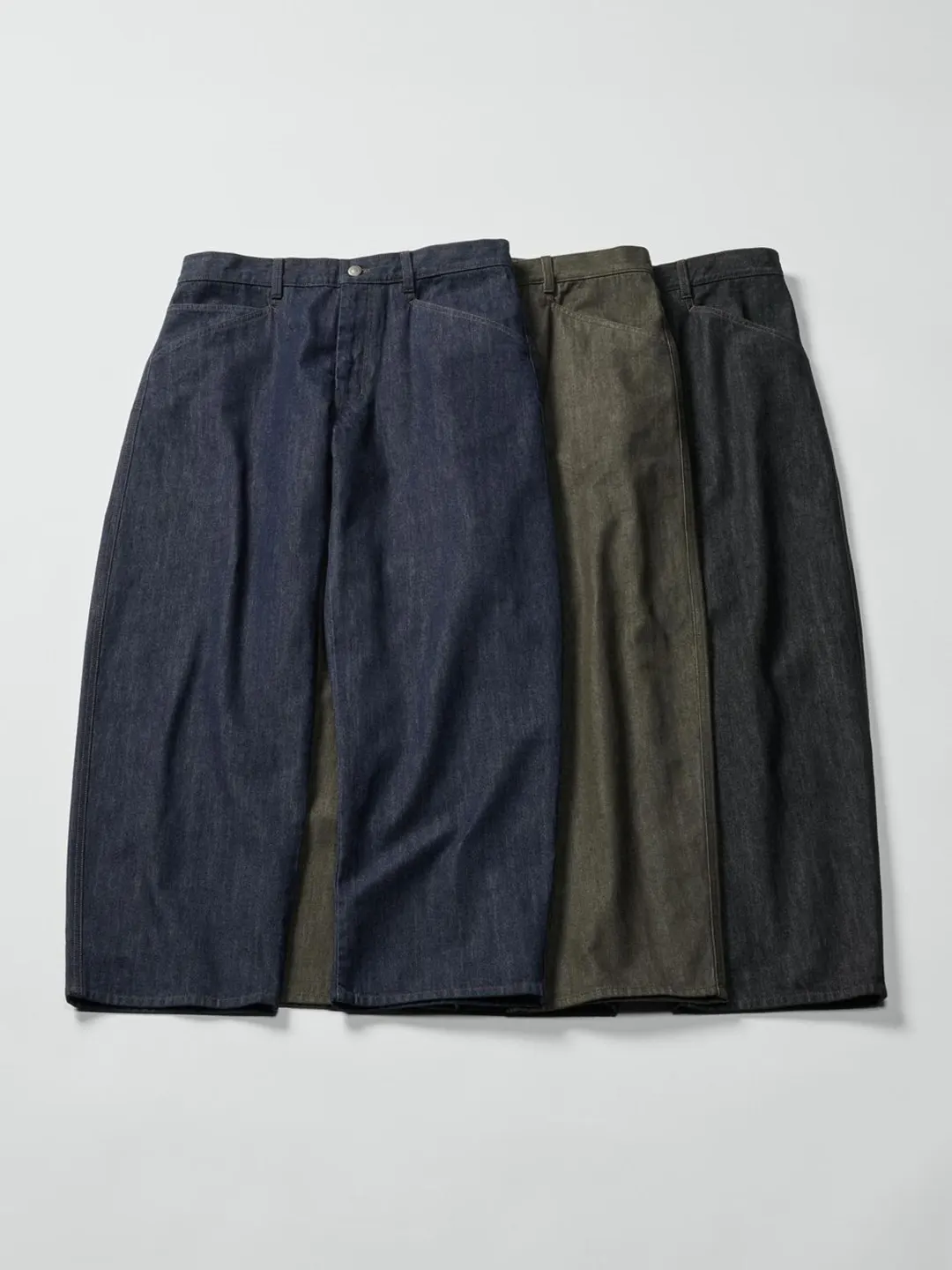 Брюки свободного кроя под деним, Uniqlo