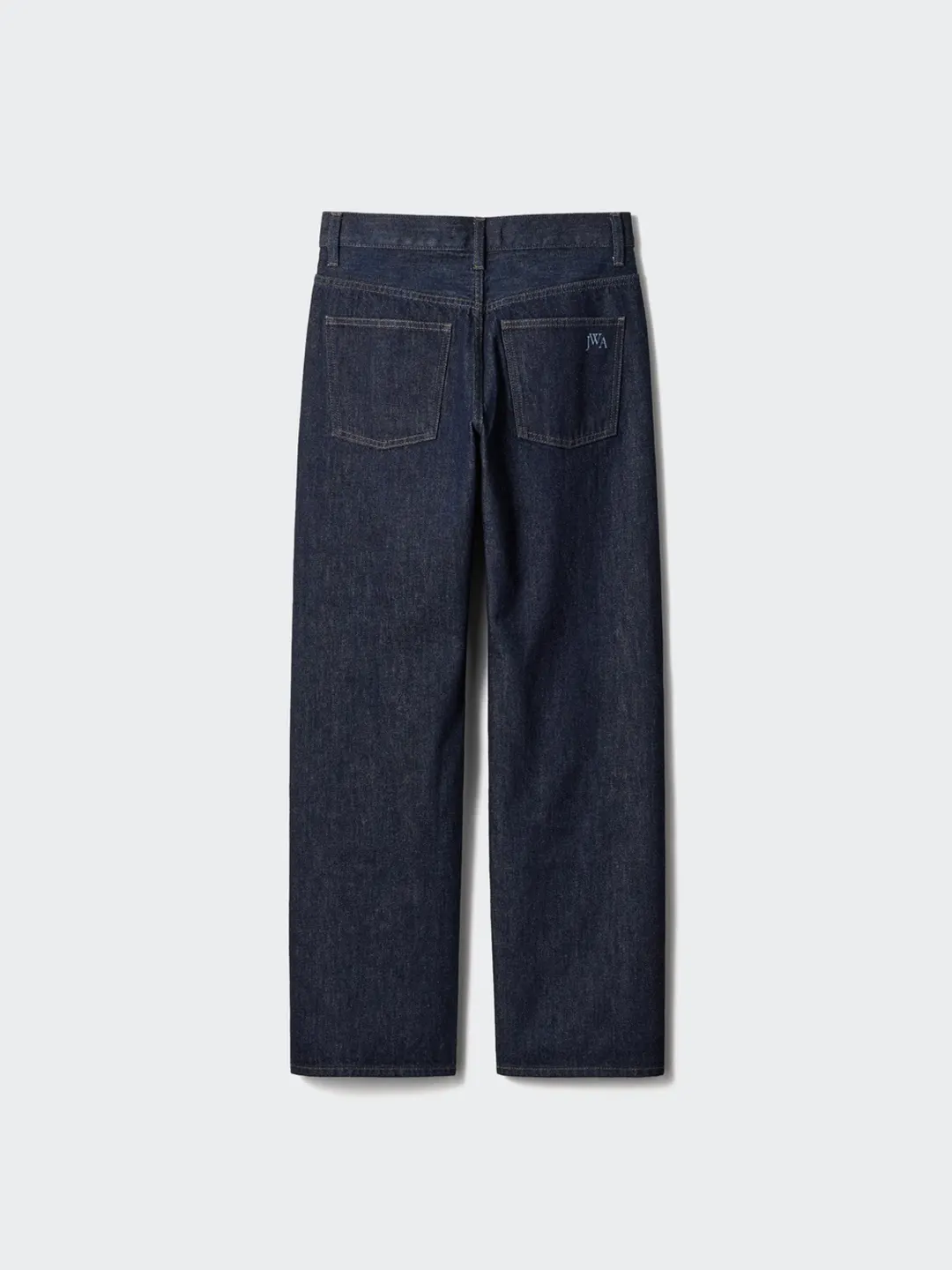 Джинсы прямого кроя с эффектом стирки, Uniqlo