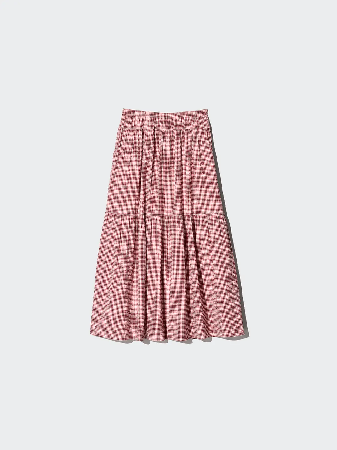Юбка макси многоярусная удлиненная, Uniqlo