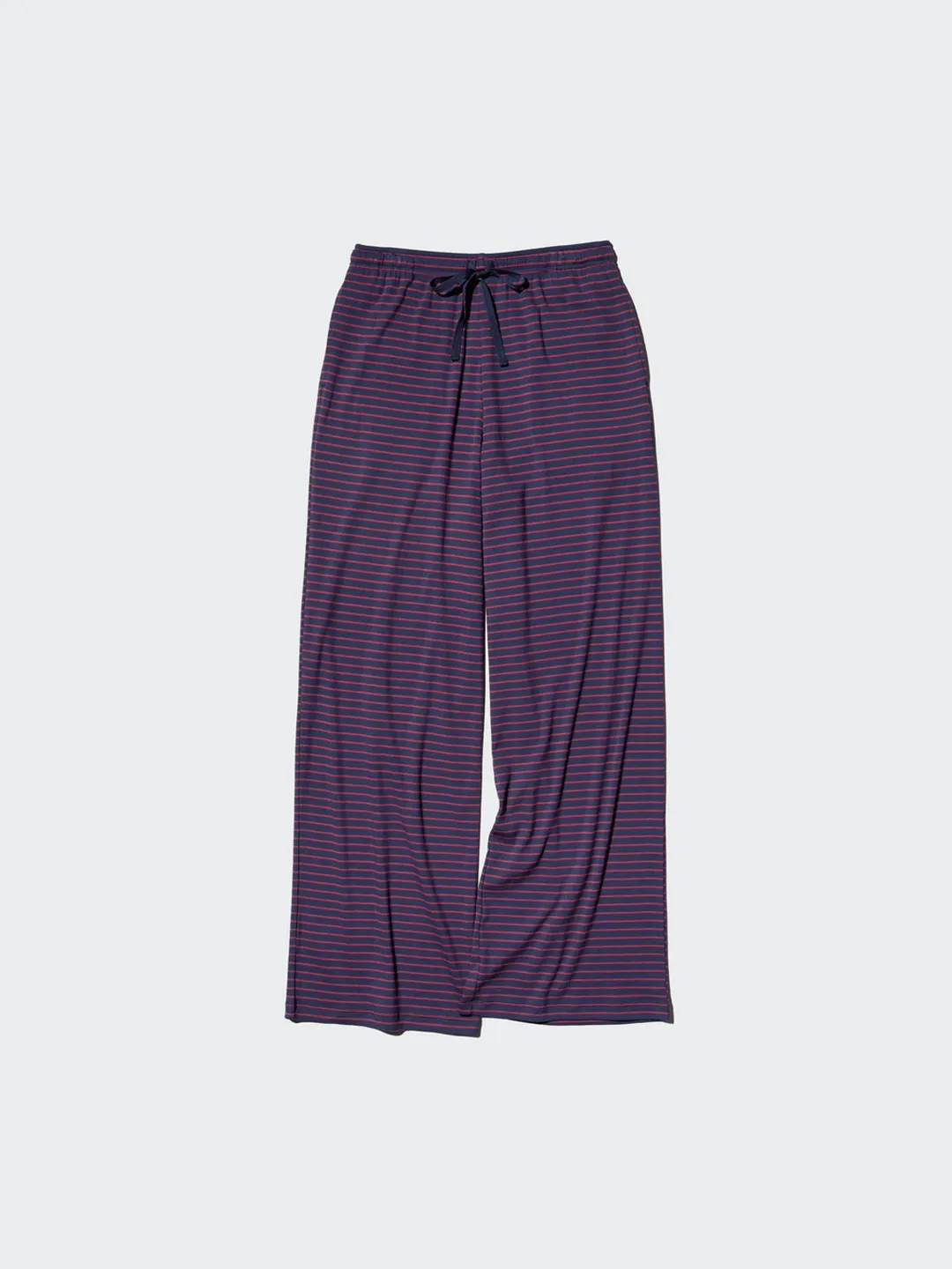 Брюки свободного кроя в рубчик удлиненные, Uniqlo