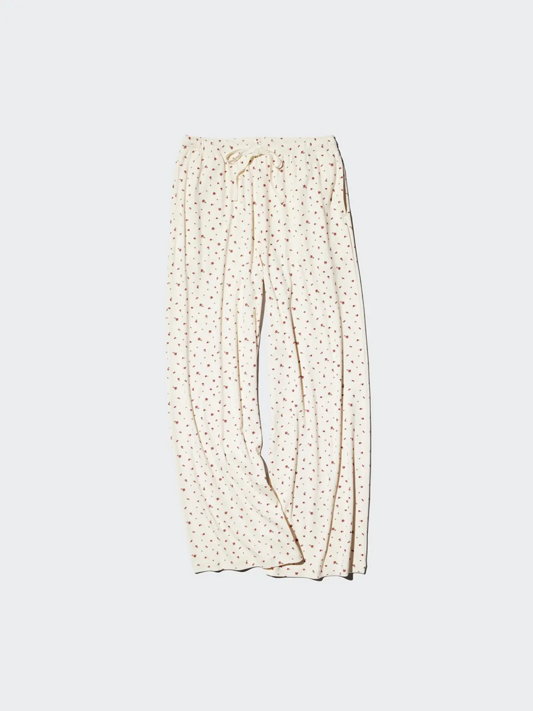 Брюки свободного кроя в рубчик удлиненные, Uniqlo