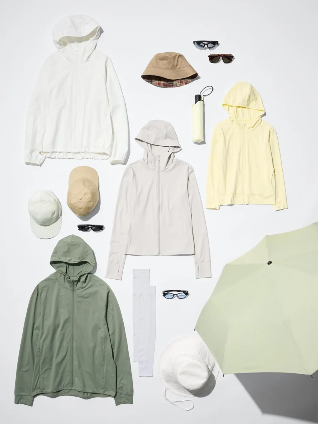 Компактная куртка с капюшоном и защитой от ультрафиолета, Uniqlo