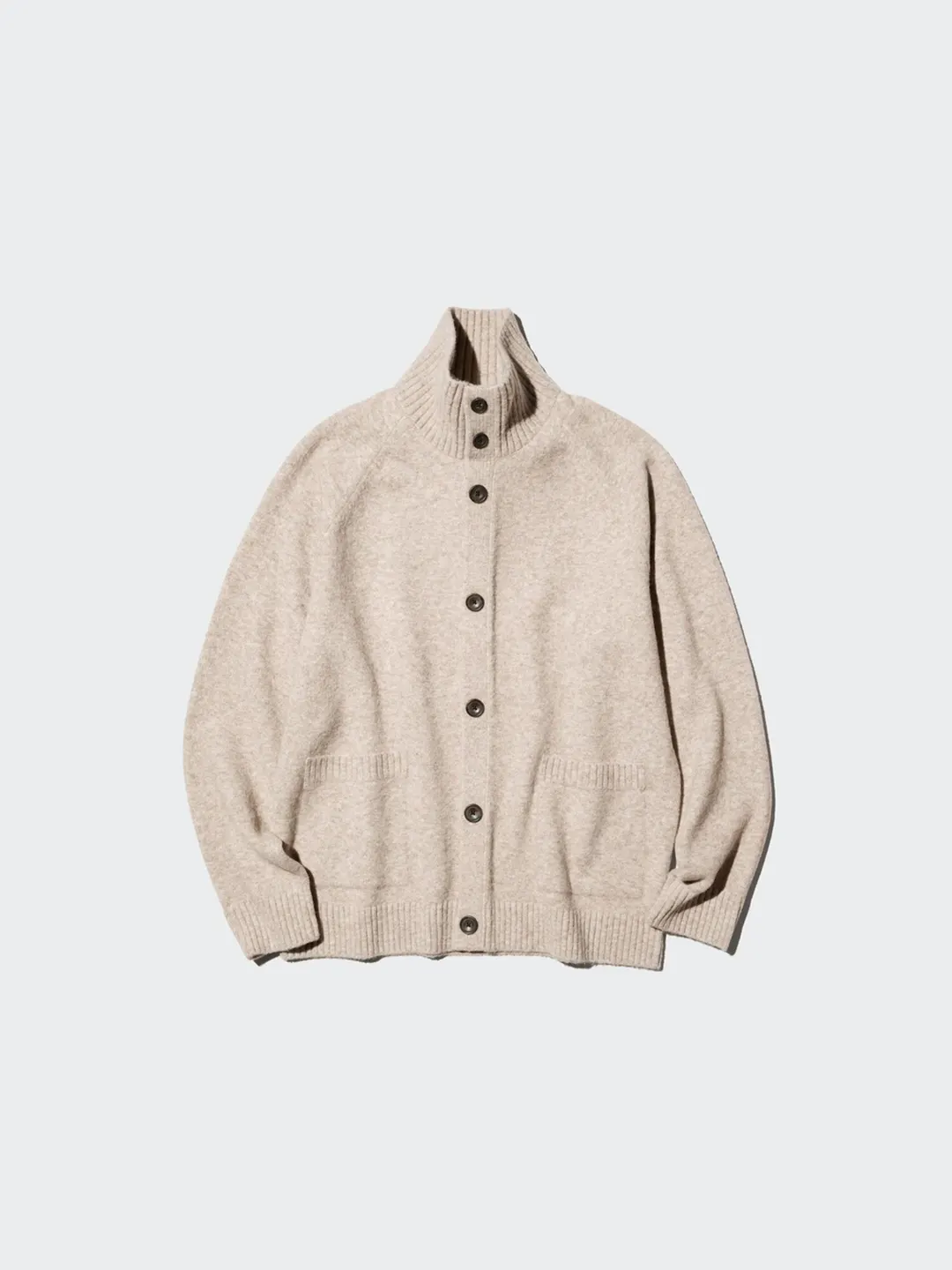 Кардиган из пряжи souffle yarn, Uniqlo