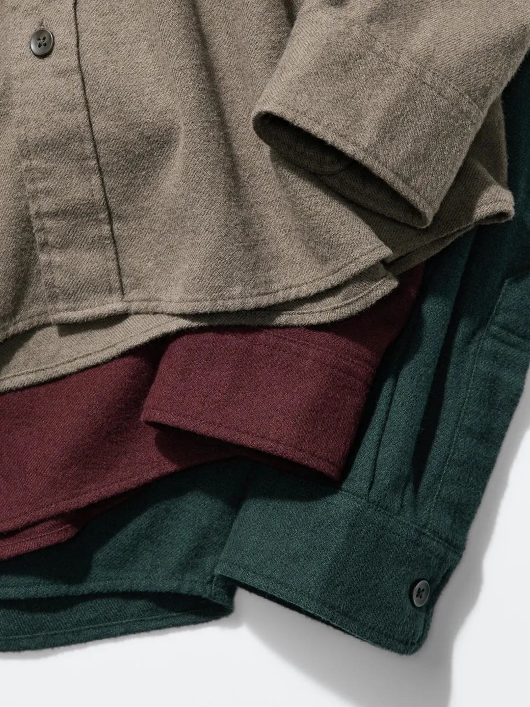 Фланелевая рубашка с длинными рукавами, Uniqlo