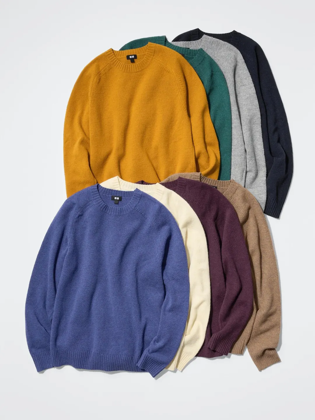 Джемпер из мягкой овечьей шерсти, Uniqlo