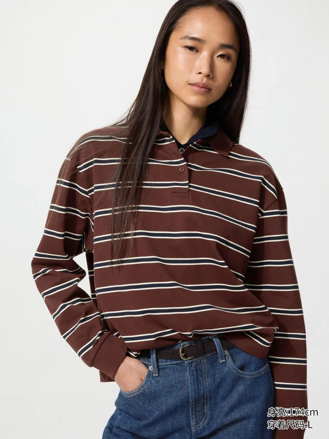 Поло в полоску, Uniqlo