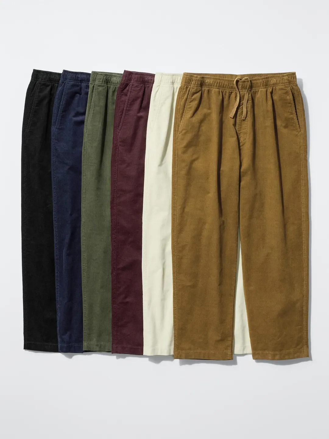 Брюки вельветовые укороченные, Uniqlo