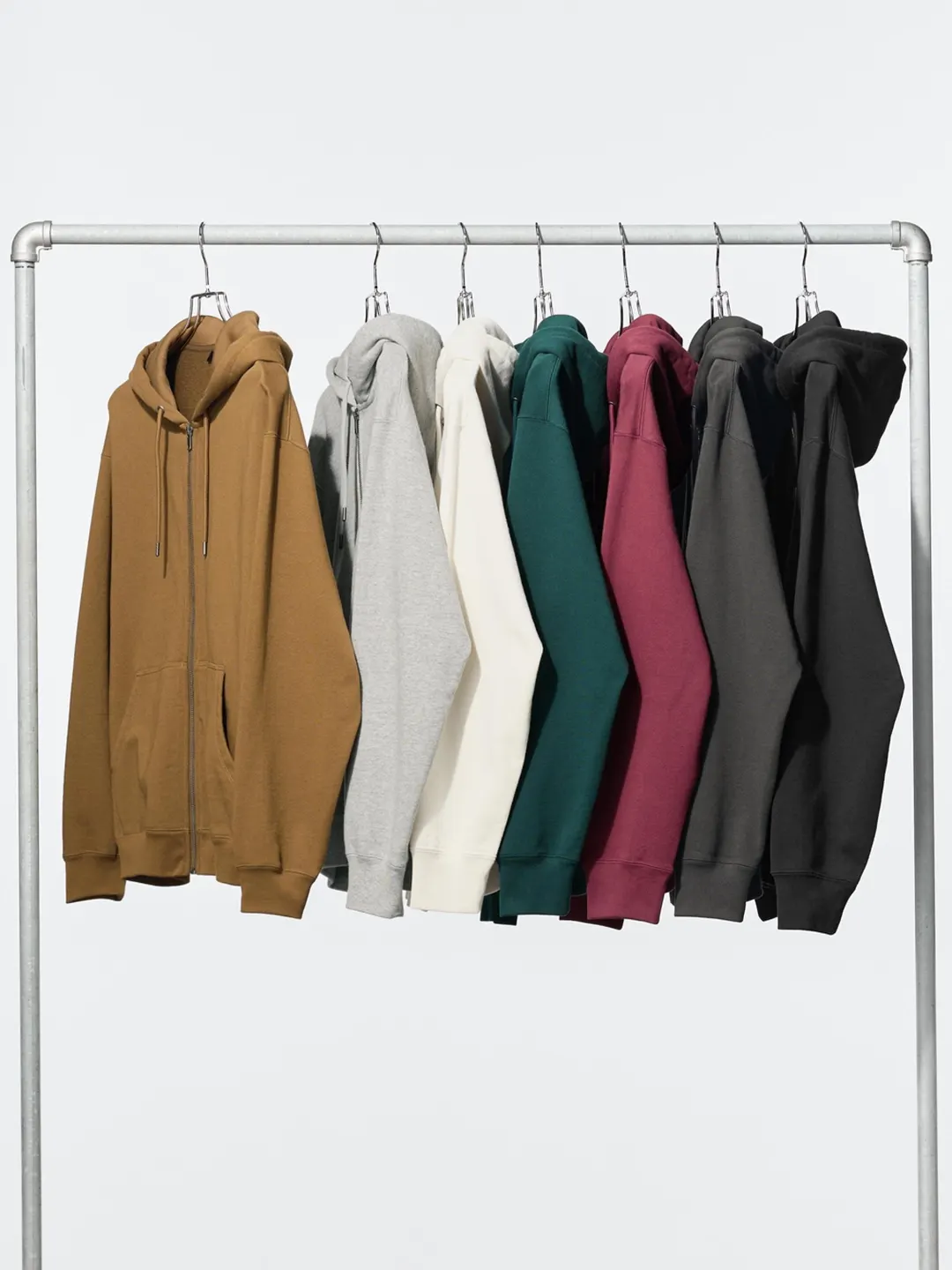 Толстовка спортивная на молнии с капюшоном, Uniqlo