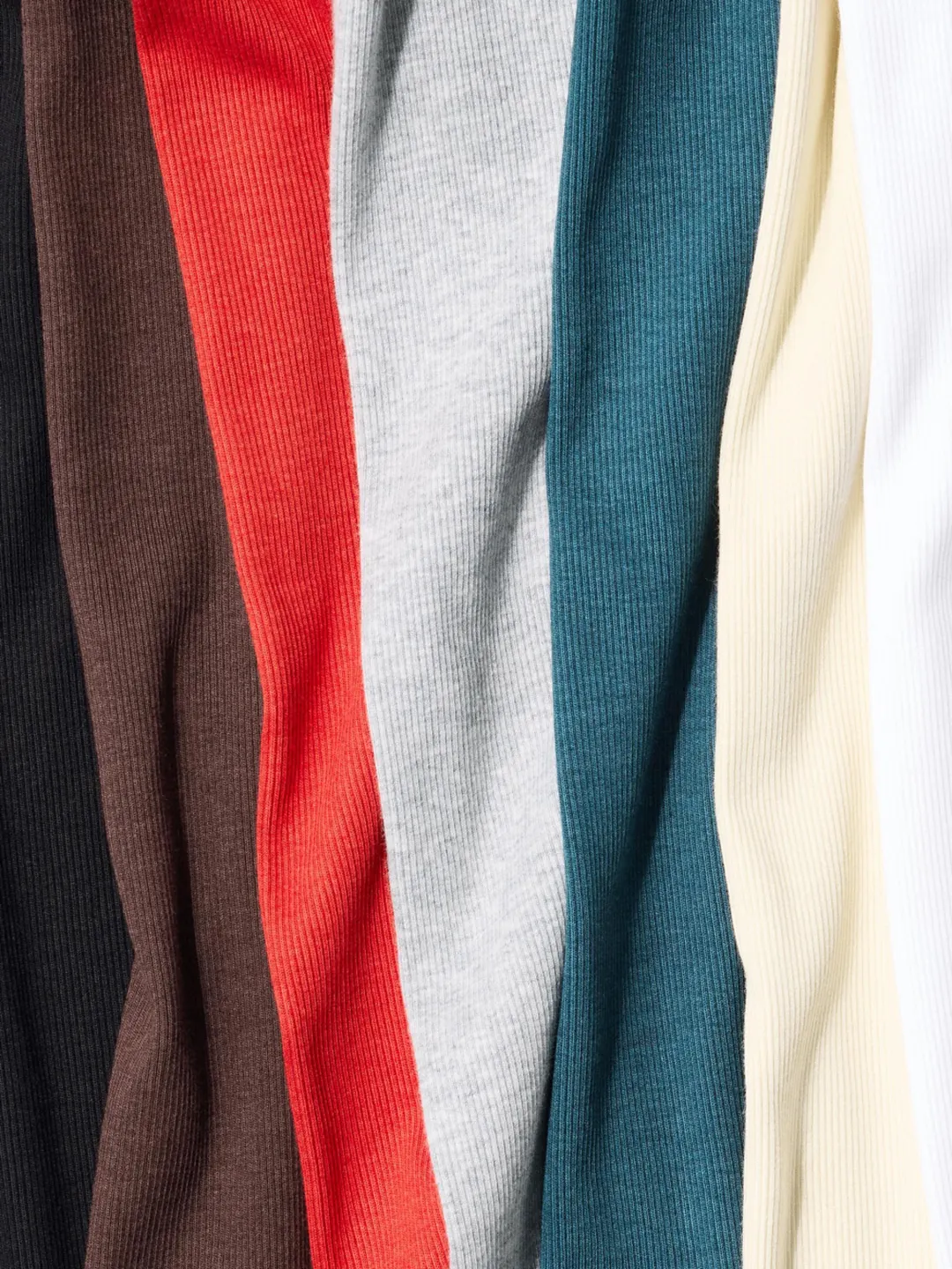 Мягкий лонгслив в рубчик, Uniqlo