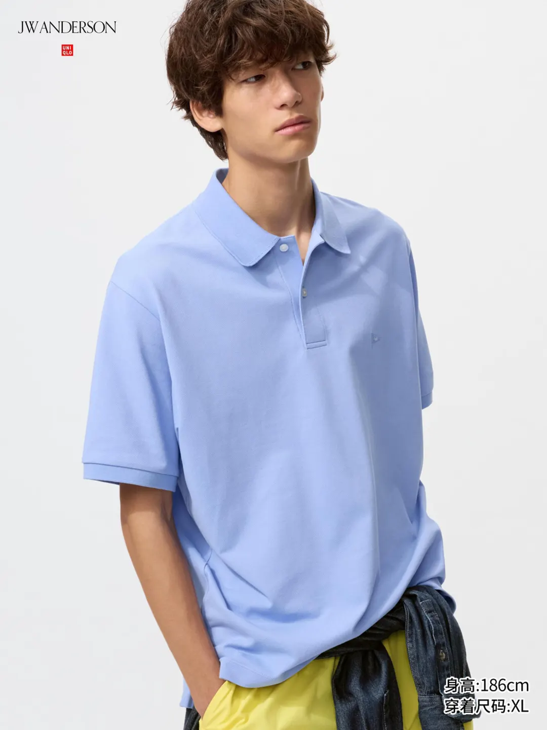 Поло быстросохнущее с коротким рукавом, Uniqlo