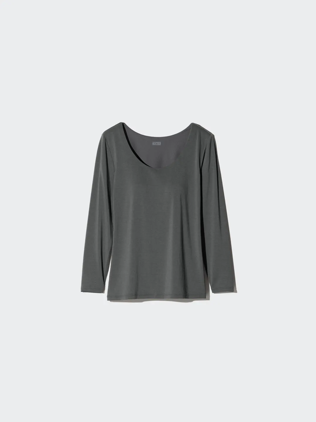 Футболка HEATTECH Bra с U-образным вырезом и рукавами 7/8, Uniqlo