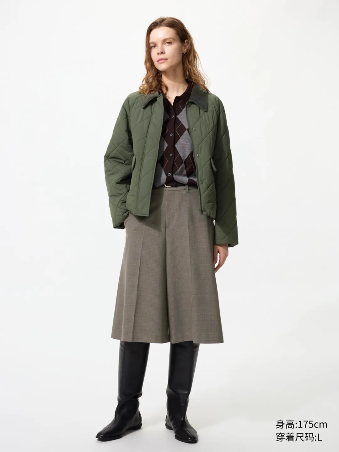 Короткая утеплённая куртка, Uniqlo