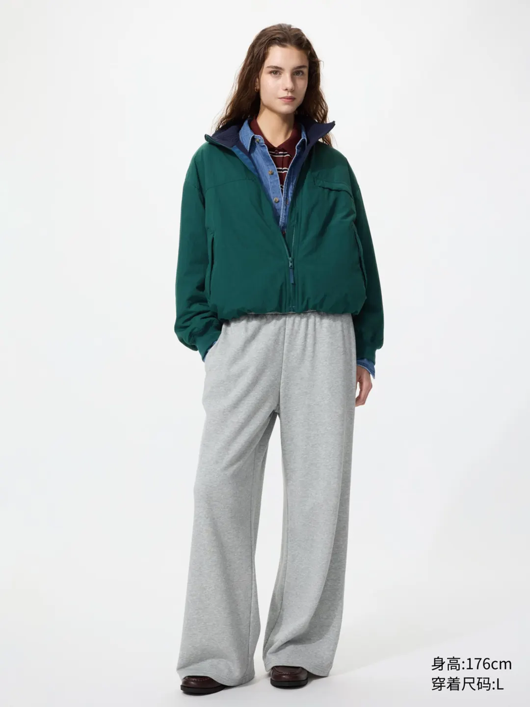 Куртка с воротником-стойкой и флисовой подкладкой, Uniqlo
