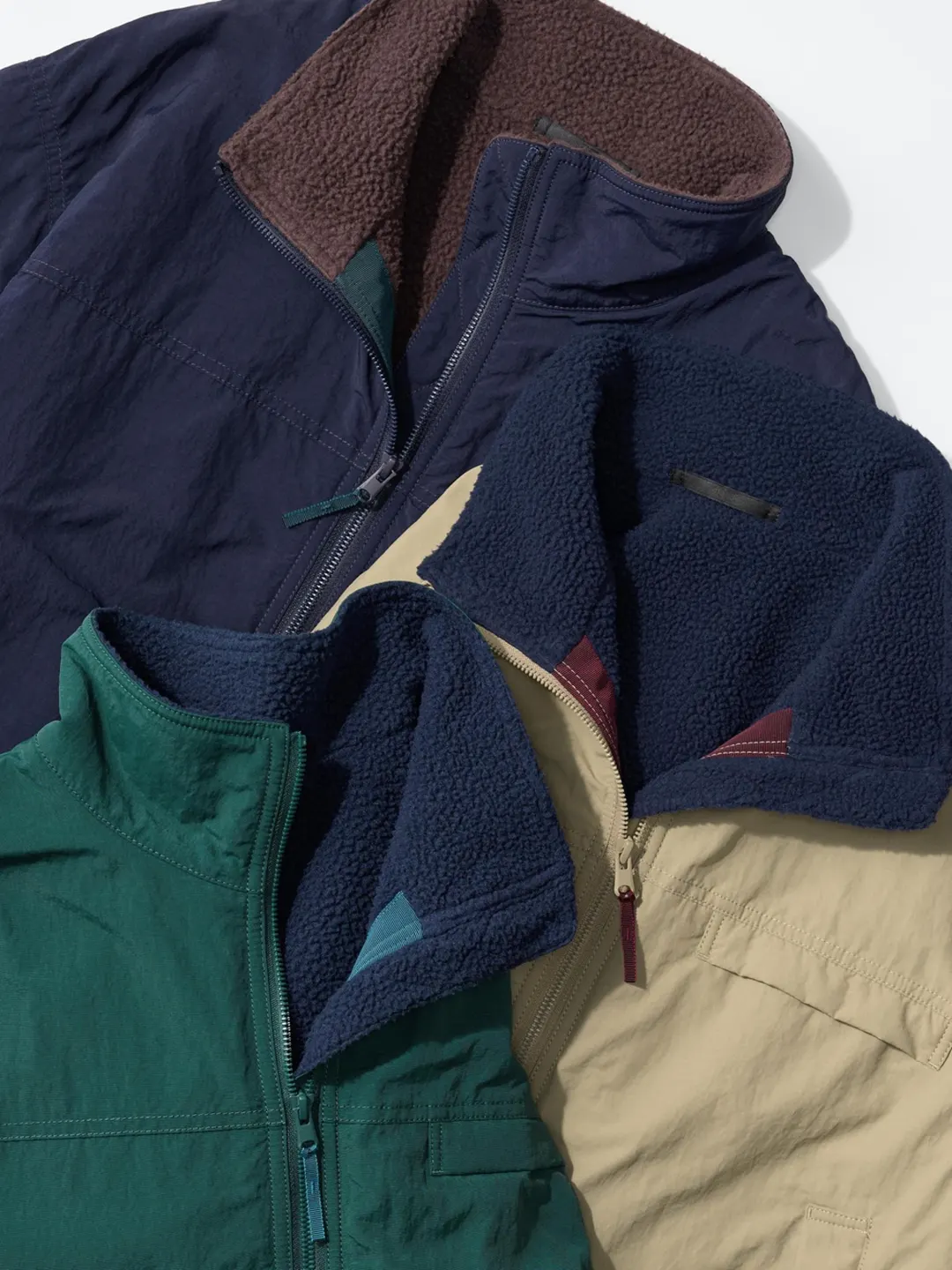 Куртка с воротником-стойкой и флисовой подкладкой, Uniqlo