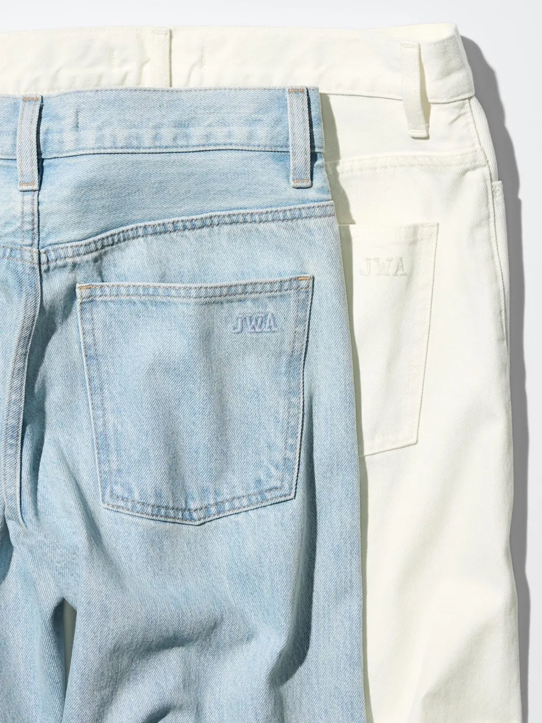 Прямые джинсы со средней посадкой, Uniqlo