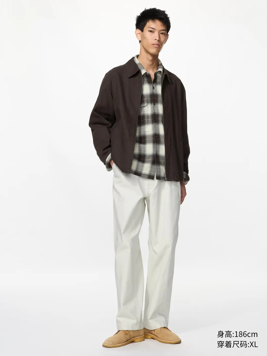 Куртка повседневная на молнии, Uniqlo
