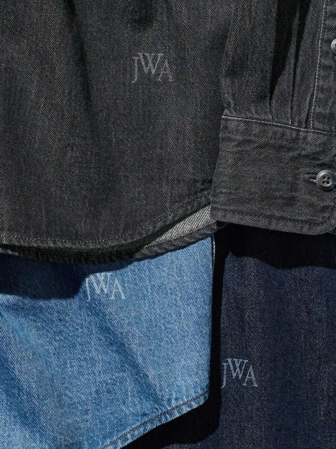 Рубашка джинсовая с эффектом стирки, Uniqlo