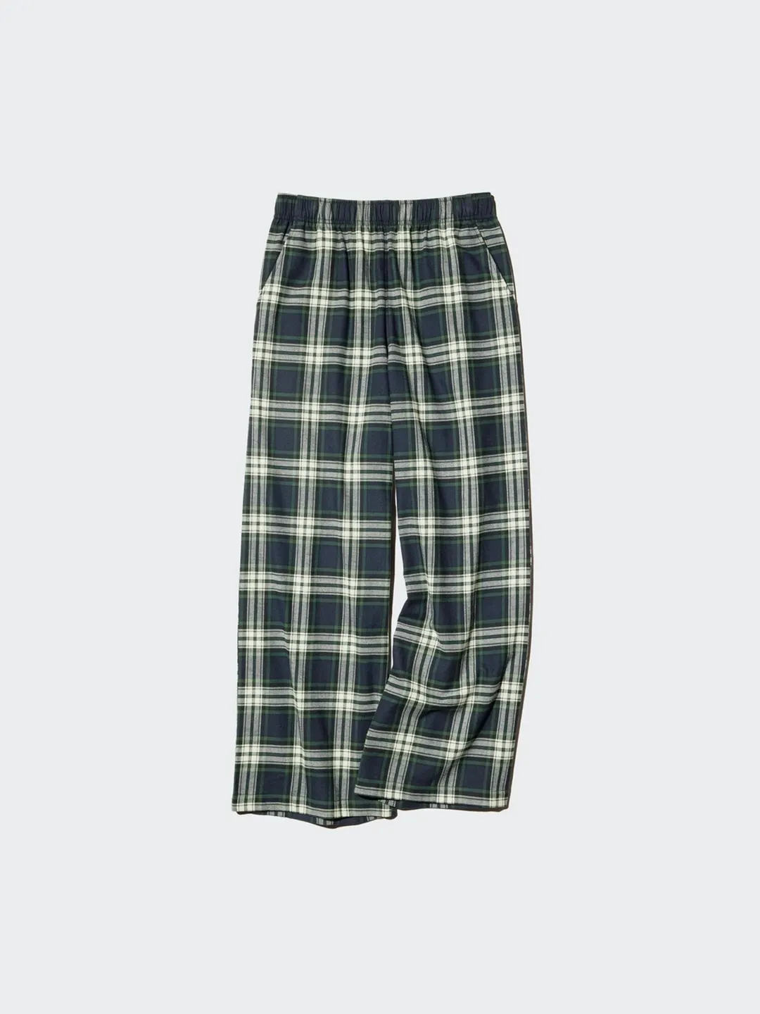 Брюки комфортного кроя из фланели, Uniqlo