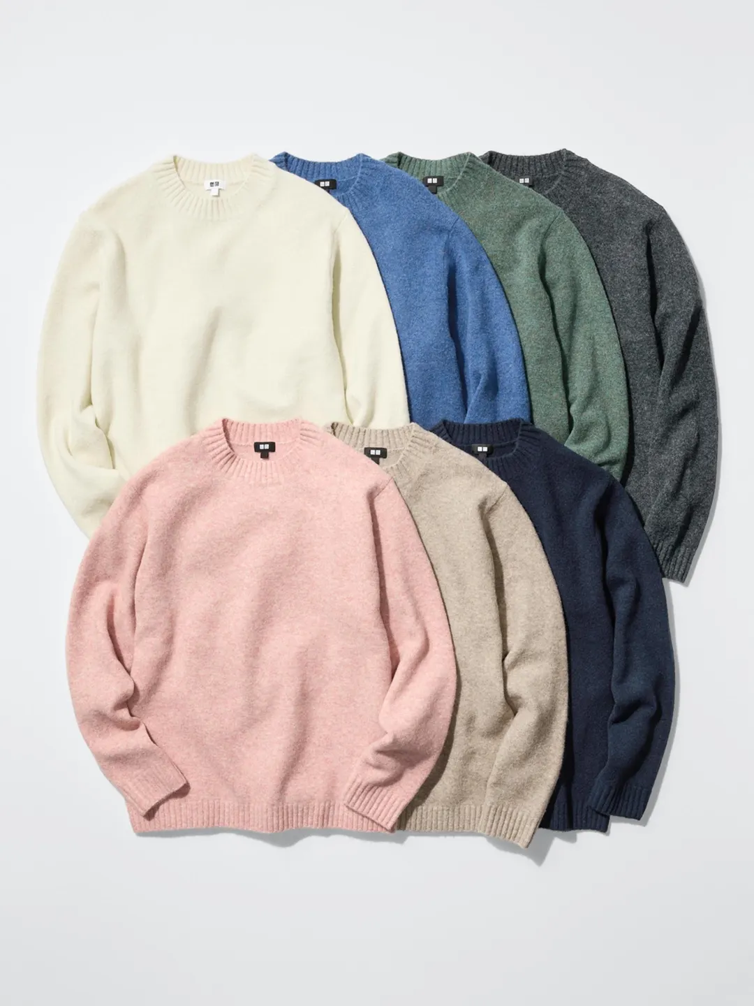 Джемпер из пряжи souffle yarn, Uniqlo