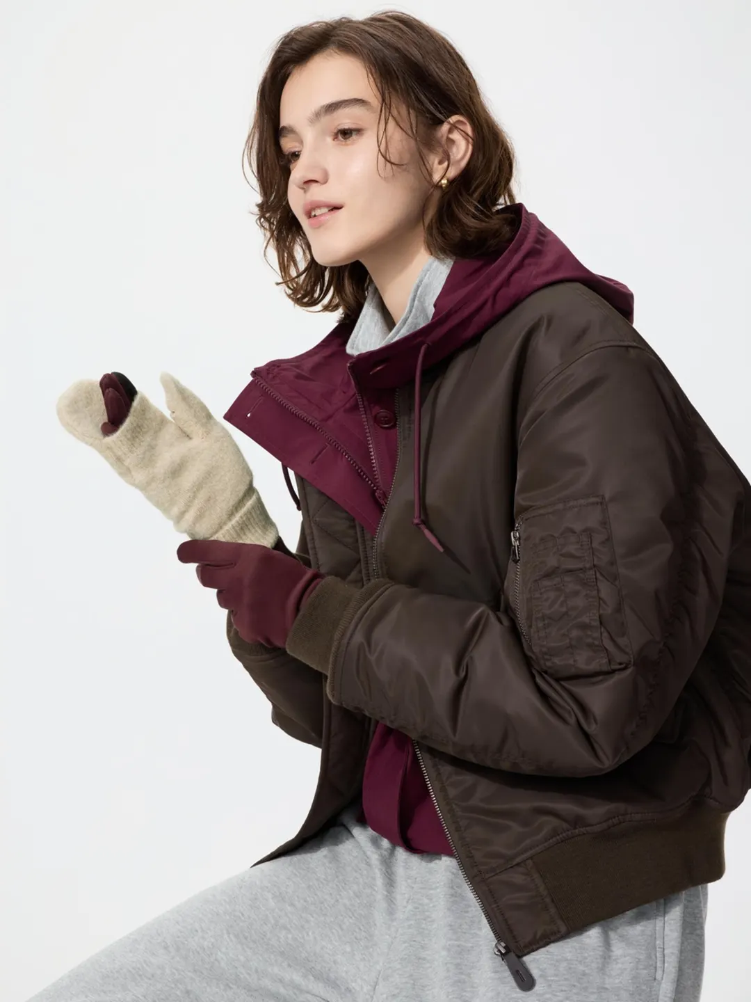 Перчатки HEATTECH для сенсорных экранов, Uniqlo
