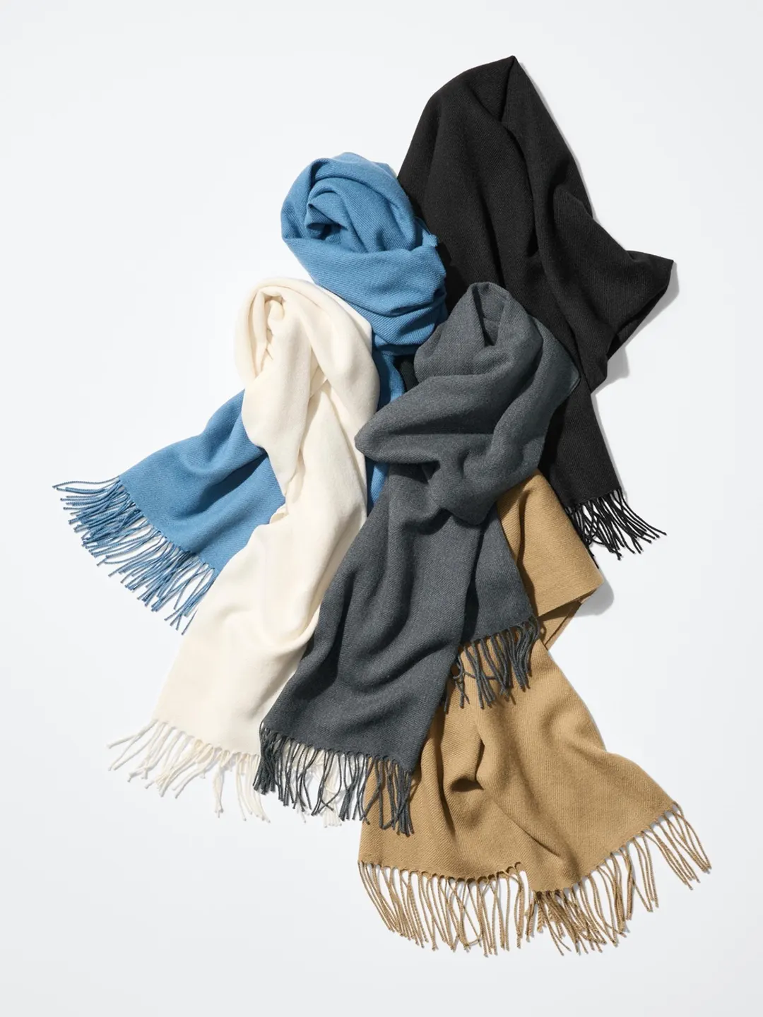 Шарф HEATTECH из смесовой шерсти, Uniqlo