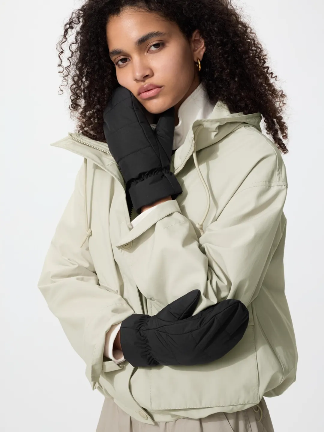 Перчатки HEATTECH ветрозащитные, Uniqlo