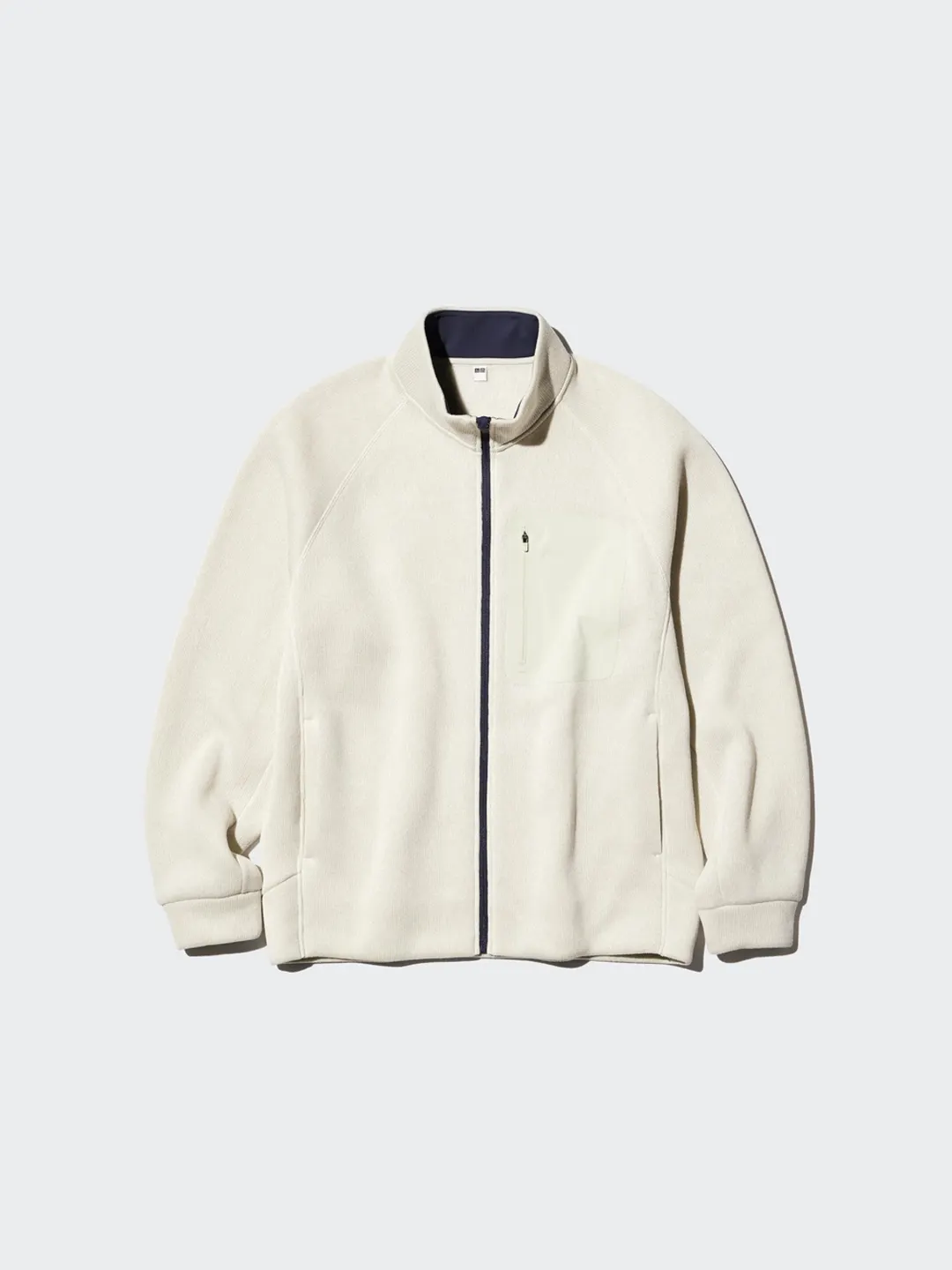 Куртка на молнии из трикотажного флиса, Uniqlo