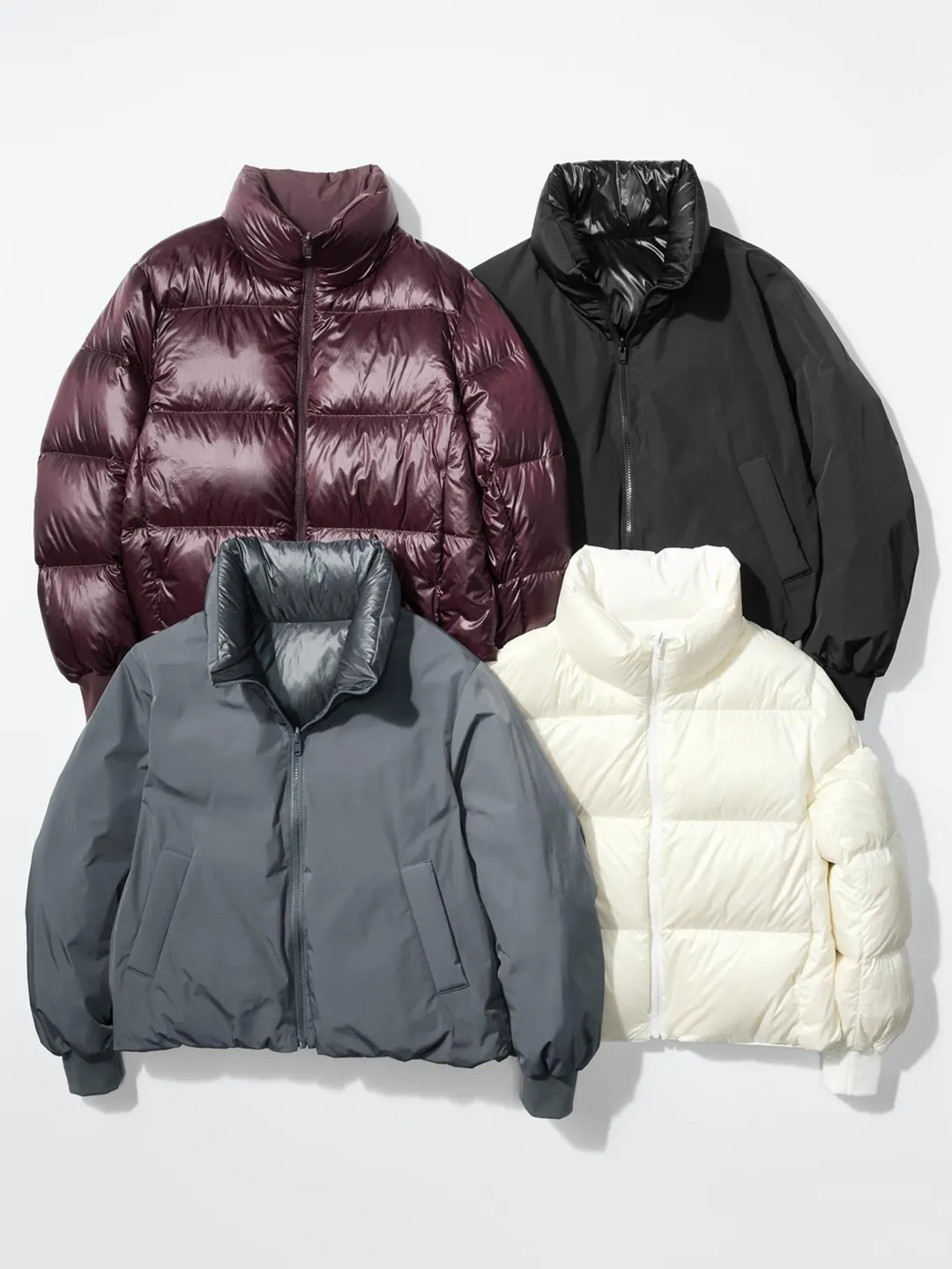 Куртка пуховая укороченная двусторонняя, Uniqlo