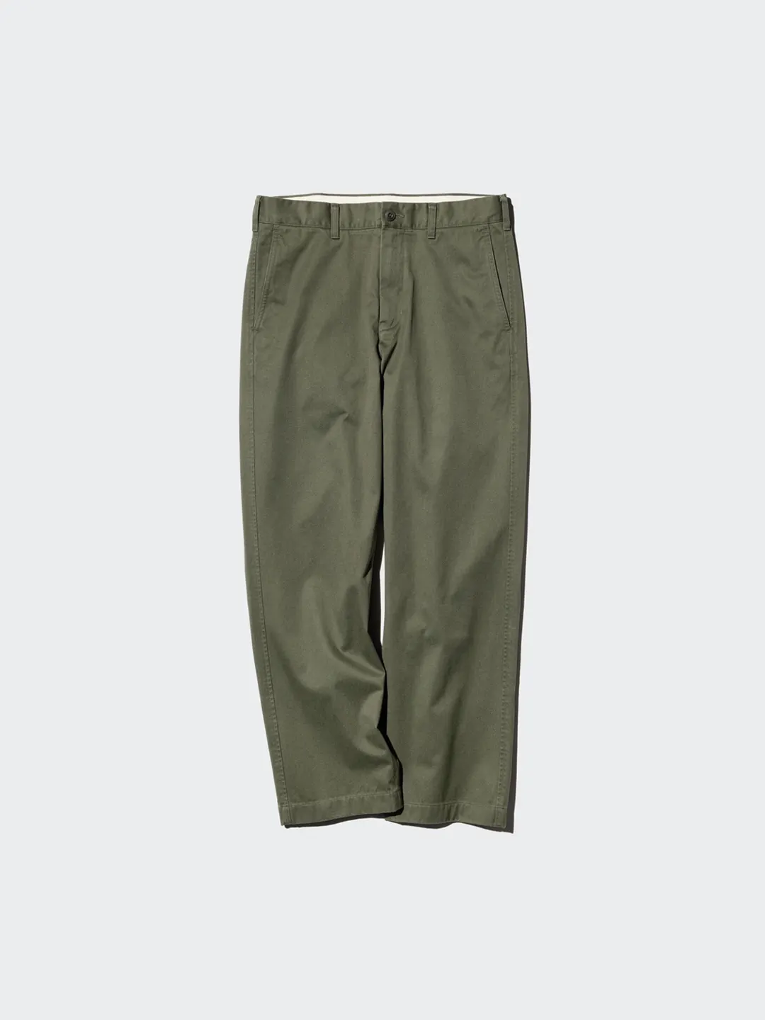Брюки повседневные без защипов, Uniqlo